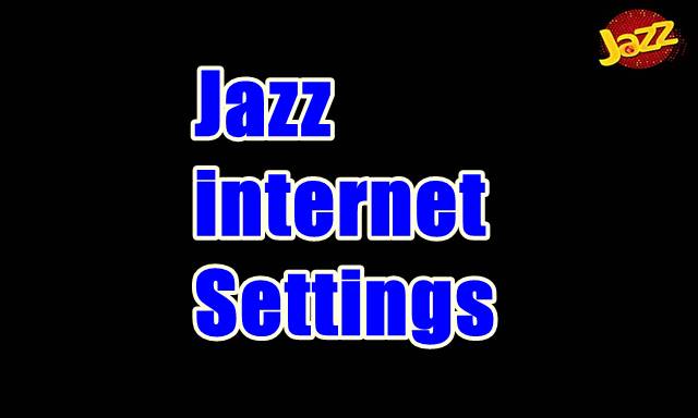 Jazz internet Settings